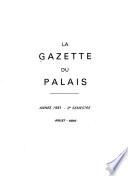La Gazette du Palais