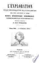 La gazette géographique et l'exploration