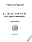 La Génération de 70: époque, époque, chefs de file