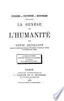 La genèse de l'humanité