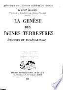 La genèse des faunes terrestres