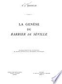La genèse du Barbier de Séville