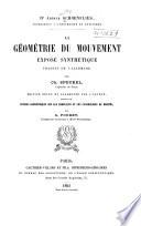 La géométrie du mouvement, exposé synthétique, tr. de l'allemand par Ch. Speckel