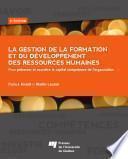 La gestion de la formation et du développement des ressources humaine