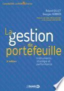 La gestion de portefeuille