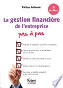 La gestion financière de l'entreprise Pas à pas