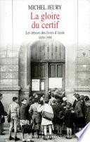 La gloire du certif