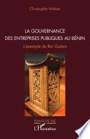 La gouvernance des entreprises publiques au Bénin