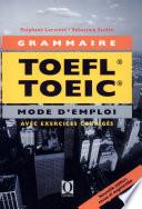 La grammaire au TOEFL et au TOEIC
