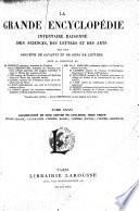 La grande encyclopédie