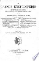La grande encyclopédie