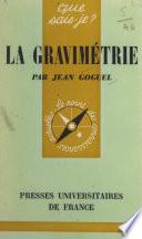 La gravimétrie
