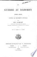 La guerre au Dahomey, 1888-1893