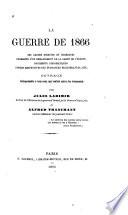 La guerre de 1866