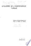 La guerre de l'indépendance turque