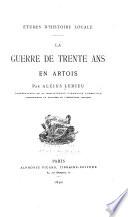 La guerre de trente ans en Artois