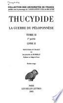 La guerre du Péloponnèse