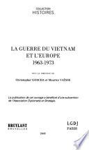 La guerre du Vietnam et l'Europe, 1963-1973