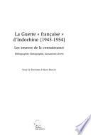 La guerre française d'Indochine