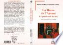 La haine de l'amour