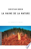 La haine de la nature