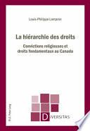 La hiérarchie des droits