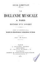 La hollande musicale à Paris