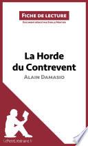 La Horde du Contrevent d'Alain Damasio (Fiche de lecture)