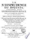 LA JURISPRUDENCE DU DIGESTE