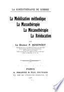 La Kinesitherapie de gueree
