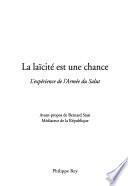 La laïcité est une chance