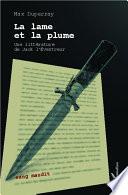 La lame et la plume