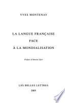 La langue française face à la mondialisation