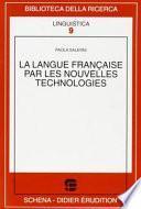 La langue française par les nouvelles technologies