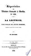 La lectrice ou Une folie de jeune homme