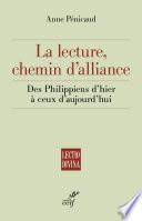 La lecture, chemin d'alliance