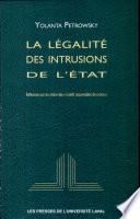 La légalité des intrusions de l'État