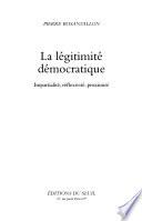 La légitimité démocratique