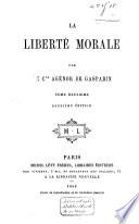 La liberté morale