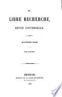 La libre recherche