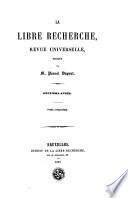 La libre recherche