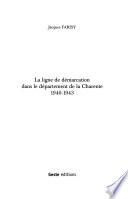 La ligne de démarcation dans le département de la Charente