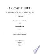 La Litanie du Soleil