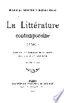 La littérature contemporaine (1905)