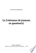 La littérature de jeunesse en question(s)