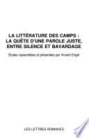 La Littérature des camps