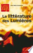 La littérature des Lumières