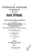 La Littérature Française Contemporaine