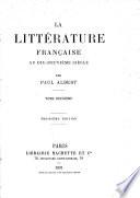 La littérature française