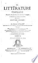 La littérature franc̜aise depuis la formation de la langue jusqu'à nos jours: Auteurs vivants en 1870